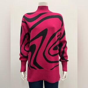 Berry and Black Women's Sweater